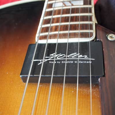 Hofner A.Z. Standard Attila Zoller 1982 -1984 brown sunburst image 6