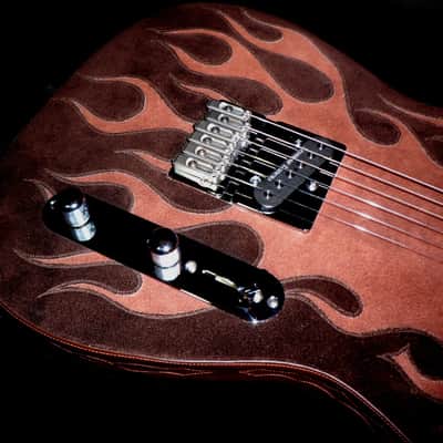 Hamer T 51 1991 Custom Leather. Only 1. Built For Bill Kaman, II. Very Rare. Collectible.  Boots. image 16