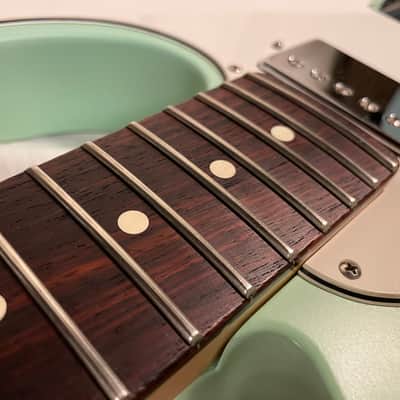 Fender American Performer Telecaster Hum Satin Surf Green Rosewood Fretboard 2023(VIDEO!) image 20
