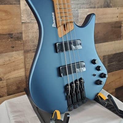 Ibanez Headless EHB1000, Arctic Ocean Matte, Free Ship, Gig Bag, 095 image 6
