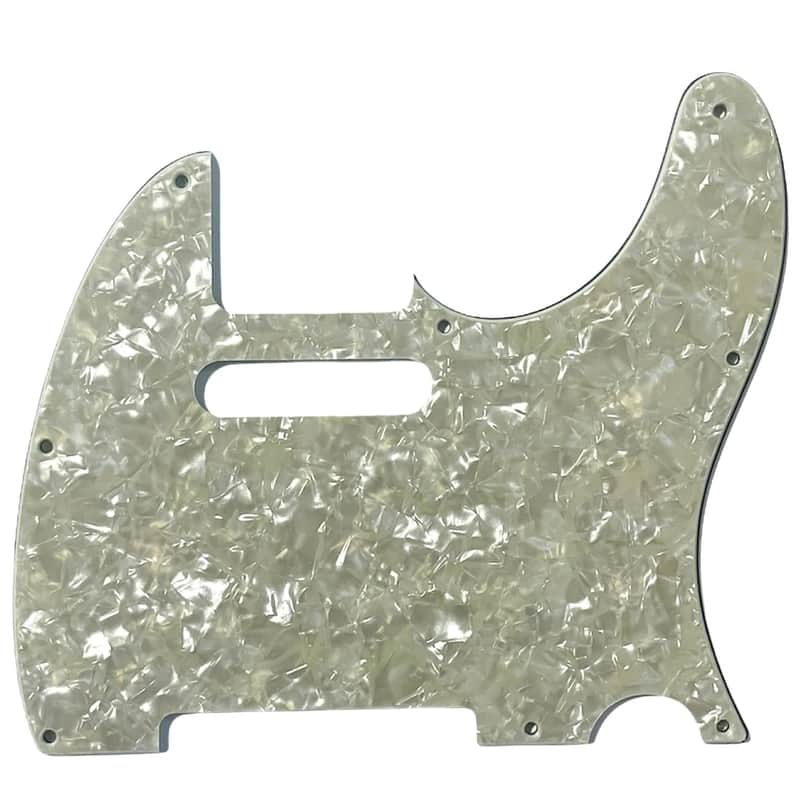Mint Green Pearloid 4-Ply Pickguard for Telecaster 8-Hole image 1