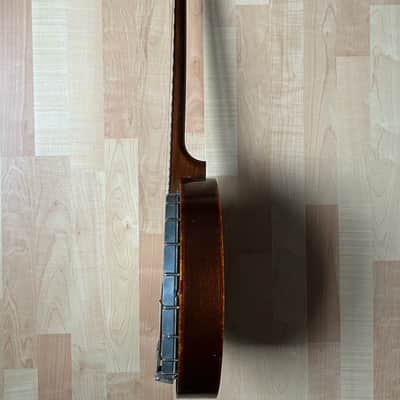 1940's U.S. Kay 4-string Tenor Banjo Patriotic WW2 + Original Case image 19