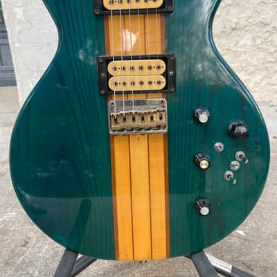 Matsumoku Skylark delux model 857-2588 made in Japan 1981- Transparent green image 1