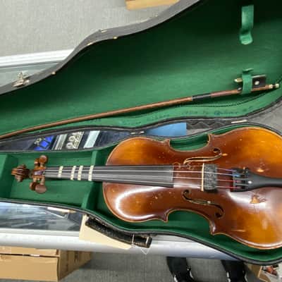 G A Pfretzschner 1721 4/4 Violin 1930's with Case image 4