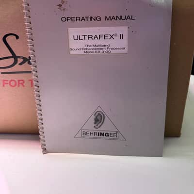 Behringer Ultrafex II EX3100 2-Channel Multiband Sound Enhancement Processor image 12