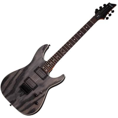 Schecter 3951-SHC C-1 Standard 6 String RH Electric Guitar - Charcoal Satin image 7