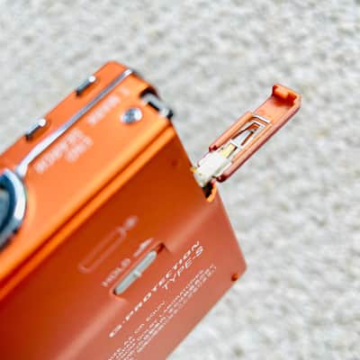 Sony MZ-N910 Walkman MiniDisc Player, Super Rare EX Orange ! Working ! image 14