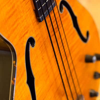 EPIPHONE ZENITH FRETLESS BASS, RARE AND BEAUTIFUL! semi-acoustic image 3