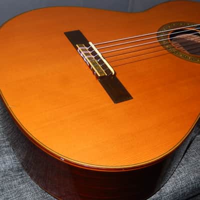 MADE IN 1975 BY HIROSHI HARADA - TERRIFIC YAMAHA GC7S - CLASSICAL CONCERT GUITAR image 5