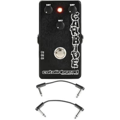 Catalinbread Carbide Distortion Pedal with 3 Patch Cables image 2