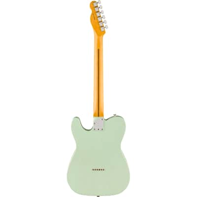 Fender American Professional II Telecaster Thinline - Transparent Surf Green image 3