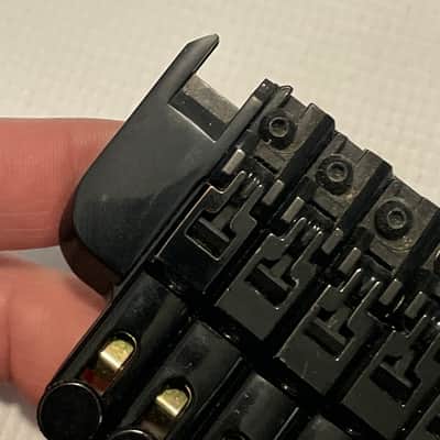 2010's Ibanez RG Series Electric Guitar Black Edge Zero II Factory Tremolo Bridge Only (For Parts) image 11