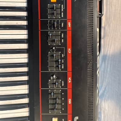 Roland Juno-60 61-Key Polyphonic Synthesizer 1982 - 1984 - Black image 6