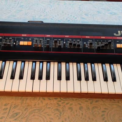 Roland Juno-60 61-Key Polyphonic Synthesizer 1982 - 1984 - Black image 4