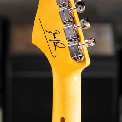 Fender Limited Edition 50th Anniversary Dave Murray Stratocaster Electric Guitar - Black with Gig Bag image 6