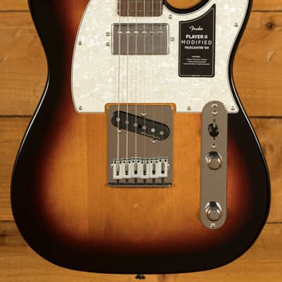Fender Player II Modified Telecaster SH - Rosewood - 3-Tone Sunburst image 1