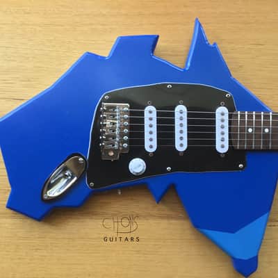 The Australia-shaped guitar  from CHONS Guitars – CHONS 016 2018 image 2
