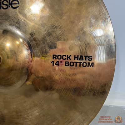 Paiste Alpha 14" Rock Hihat Cymbals image 7