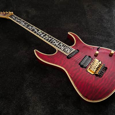 ESP Edwards E-CY-165CTM Black Cherry + ESP gig bag - 27 frets