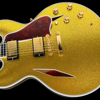 2023 Gibson ES-355 '59 Custom Shop with Diamond F-Holes ~ Gold Sparkle image 2