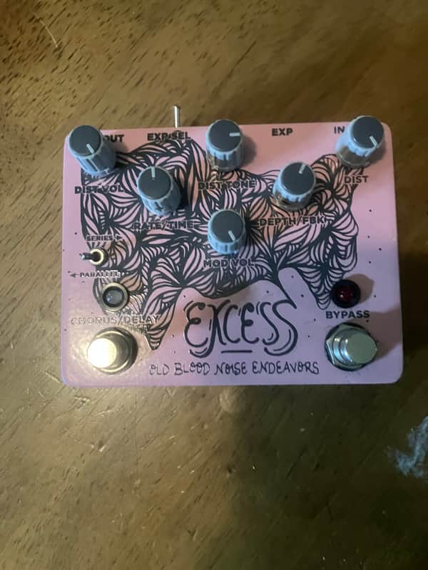 Old Blood Noise Endeavors Excess Distortion/Chorus/Delay 2017 - 2022 - Graphic image 1