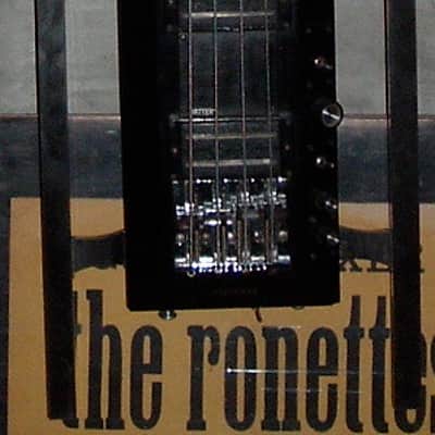 Sardonyx 4 string Bass 1978 Black image 1