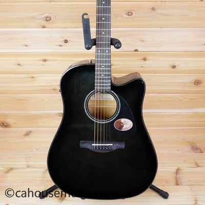 Ibanez AAD77CE-TKS Advanced Acoustic - Transparent Black Sunburst High Gloss image 10