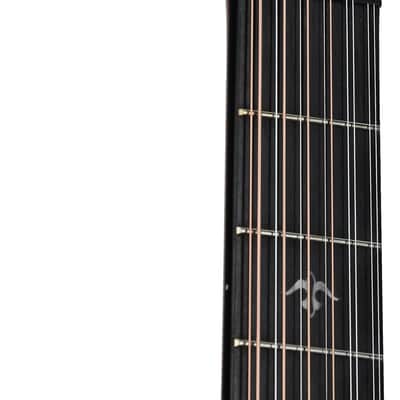 Taylor 552ce 12-Fret Urban Ironbark Grand Concert Acoustic-Electric Guitar (with Case), Shaded Edge Burst image 5