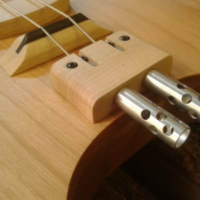 Headless 2 string bass guitar. L/H. Free shipping! image 4