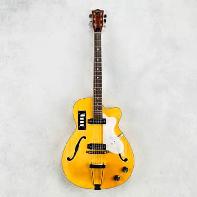 EKO Model 200 Hollow Body Guitar 1966 - Natural image 2