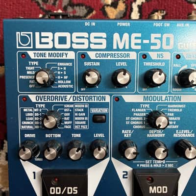 BOSS ME-50 Guitar Multiple Effects COSM Multi-Effects Pedal w/ Original Box image 3