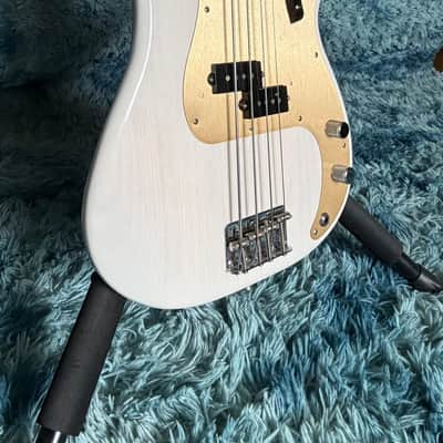 Fender American Original '50s Precision Bass with Maple Fretboard 2018 - White Blonde image 3