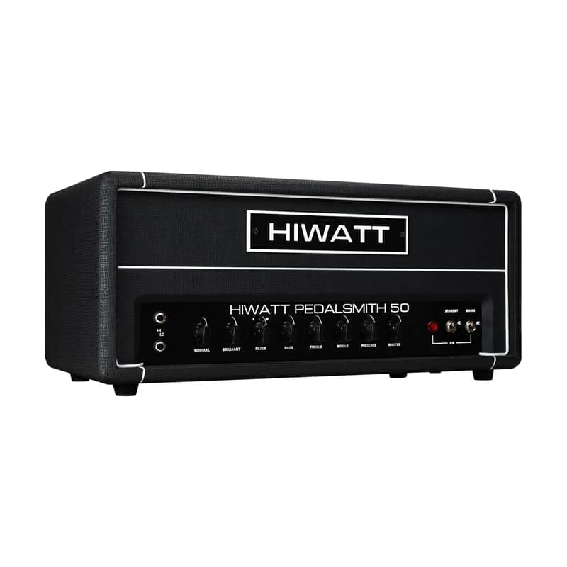Hiwatt T-Series PEDALSMITH 50 50-Watt Tube Amplifier Head - Black - Open Box image 1