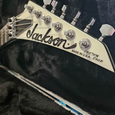 Jackson USA Custom Shop Snow Blind Soloist 2007 Snow White Pearl w/ Hardshell Case image 16