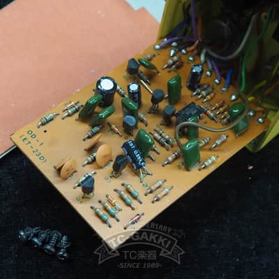 1979 BOSS OD-1 Over Drive (Silver Screw/JAPAN/NEC C4558C/#8900) image 6