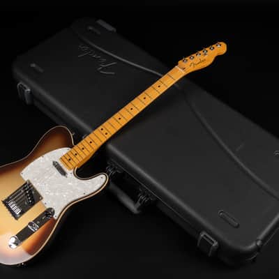 2022 Fender American Ultra Telecaster MN - Mocha Burst | USA Maple Fretboard Noiseless Pickup Compound Radius Locking Tuner 3.38kg | CoA OHSC image 25