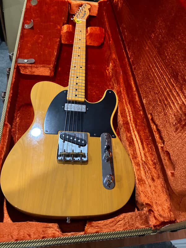Fender Vintage Hot Rod '52 Telecaster with Seymour Duncan Vintage Mini Humbucker, Maple Fretboard 2007 - 2013 - Butterscotch Blonde