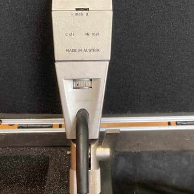 AKG C 414 original MIKROFON vintage CK 12 brass image 4