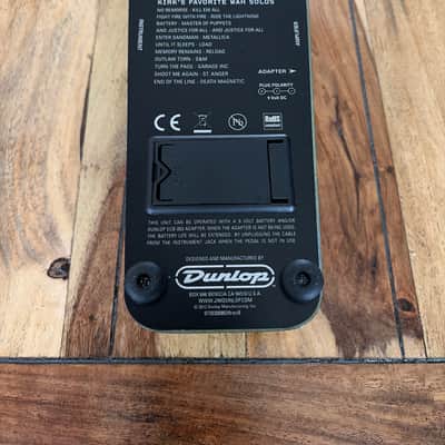 Dunlop KH95 Kirk Hammett Signature Cry Baby Wah - Green image 4