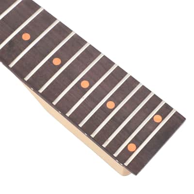 Maple Guitar Neck 24 Frets Rosewood Fingerboard image 7