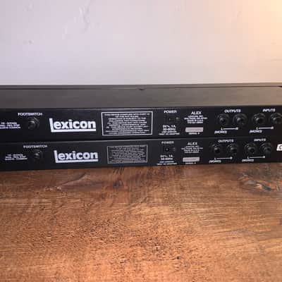 Pair of Lexicon Alex Reverbs Modified by Jim Williams image 2