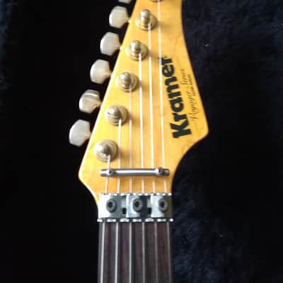 Kramer Voyager 1982 Black with Lightning Graphic image 14