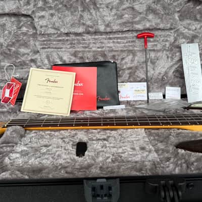 Fender American Ultra Precision Bass with Rosewood Fretboard 2019 - Present - Mocha Burst image 16