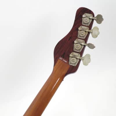 1968 Danelectro Coral Deluxe Bass - Brilliant Red - Rare 34" Scale Bass - Lipstick Pickups -Original Case image 9