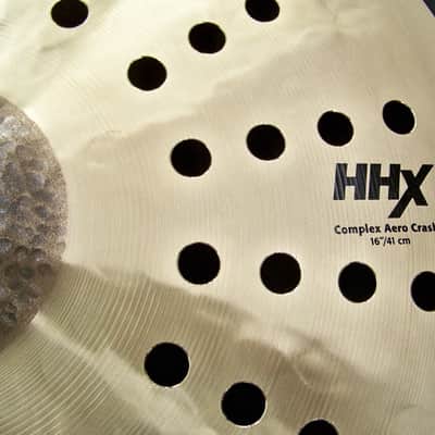 Sabian HHX 16" Complex Aero Crash Cymbal/Natural Finish/Brand New/Model # 116XAC image 3