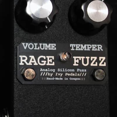 Ivy Pedals Rage Fuzz Guitar Edition - Black/Silver 2026 image 6