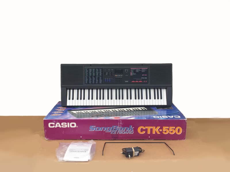 Casio CTK 550 Synthesizer Arranger Keyboard | Clean Open Box | Reverb