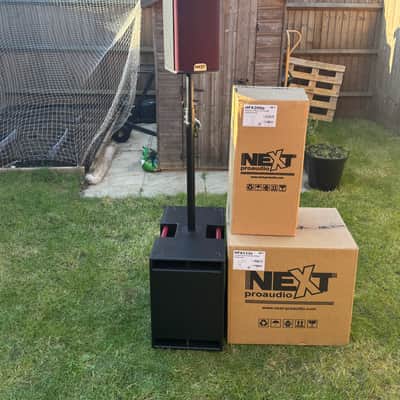 NEXT-proaudio HFA26.12 Complete Active PA System | 2x HFA206p + 2x HFA112s | 2960W | Networkable DSP | Plug & Play image 14
