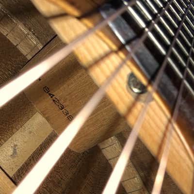 Très rare Washburn D-20 électro-acoustique fabriquée au Japon en 1984 par les ateliers Yamaki image 25
