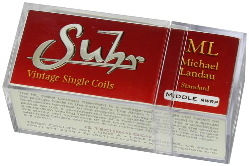 Suhr ML Mike Landau Middle Pickup, Black image 1